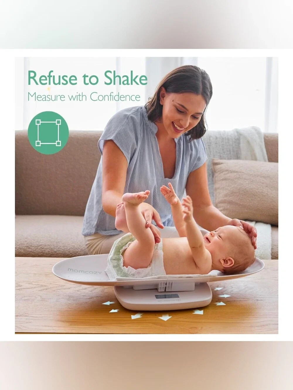 Momcozy Infant Height & Weighing Scale Converts To Standard Digital Scale